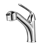 SXWYLZ Waschtischarmaturen mit Ausziehbarer Brause Chrom, Badarmatur Waschbecken Ausziehbar mit 2...
