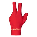ASTRL Billard-Handschuh, Pool-DREI-Finger-Handschuhe, rutschfeste Billard-Pool-Handschuhe für...