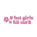 Hot Girls Hit Curb-Aufkleber. Hot Girls Hit Curb-Aufkleber. Hot Girls Hit...