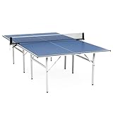 Dione Tischtennisplatte S100i Indoor - 274x152cm - Blau TT-Platte - Tischtennistisch - Vormontiert -...