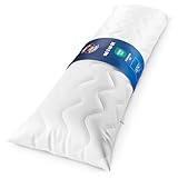 LILENO HOME Seitenschläferkissen 40 x 145 (1er Set) – 95 °C waschbar, Oeko-Tex & Made in DE –...