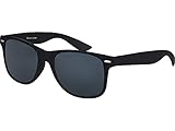 Balinco Sonnenbrille UV400 CAT 3 CE Rubber - mit Federscharnier für Damen & Herren (schwarzer...