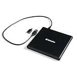 Verbatim External Slimline CD/DVD Writer, USB 2.0, moblies Laufwerk, Nero Burn & Archive-Software...