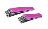 NAGELKNIPSER 2er Set Nagel Zehennagelknipser Fußnagelknipser Nagel Knipser Nagelschneider...