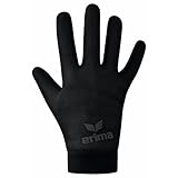 Erima Unisex - Erwachsene funktioneller Feldspielerhandschuh (2242401), schwarz, M