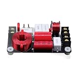 Hipzeepo 150-W-2-Wege-Frequenzweiche mit Doppel-Luftkernspule für HiFi-Regallautsprecher, 2500 Hz...