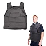Hocomay Stichschutzweste, Verstellbare Stichsichere Weste für Männer mit 54...