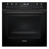Siemens HE278GBB4, iQ500, Einbau-Herd 60 x 60 cm, Made in Germany, Induktionskochfeld-kompatibel,...