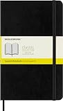 Moleskine Klassisches kariertes Notizbuch - Weicher Umschlag und elastischer Verschluss - Farbe...