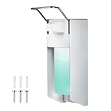 Seifenspender Wandbefestigung, Eurospender 500 Ml Desinfektionsspender Wand Aluminium Seifenspender...