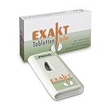 Exakt® Tablettenteiler - einfach & präzise Tabletten teilen - ohne Verletzungsrisiko - praktisch...