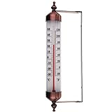 URPIZY 3 Stück Außenthermometer, Gartenthermometer, Innen-Thermometer, Raumthermometer für...