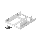 Goobay 95875 2,5 auf 3,5 SSD Festplatte Einbaurahmen / SSD Halterung zum Einbau von 2,5' Festplatten...
