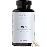 MSM Kapseln | 120 Kapseln mit 100% reinem OptiMSM® | Hochdosiert mit 600 mg je Kapsel | Für...