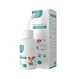 Reinigungslösung für Hundeohren | Ohrenspülung für Hunde | 60 ml Ohrenreiniger für Katzen und...