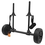 Kajakwagen Abnehmbar Kanuwagen aus Alu Transportwagen für Boote, Kanus, Kajaks und Surfboard 6-28cm...