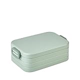 Mepal Brotdose Midi – Brotdose To Go - Lunchbox für 2 Sandwiches oder 4 Brotscheiben - Meal Prep...