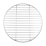 FACAIIO Rundes Grillgitter aus Edelstahl, für Outdoor, Camping, Picknick, Gartenparty, 43 cm...