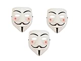 Storm&Lighthouse Vendetta Maske Anonym Maske Guy Fawkes Gesichtsbedeckung Horror Cosplay Trick or...