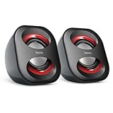 Hama PC Lautsprecher Sonic Mobil 183 (USB 3.0, 3,5 Mm Klinke, 3 W, Aktive Boxen Für Computer,...