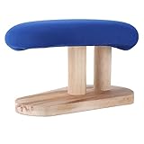 OEBUAFI Bügelbrett aus Kiefernholz mit Rutschfester, Elastischer Kante, Kompakter Bügeltisch für...