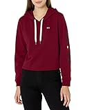 Tommy Hilfiger Damen Tommy Jeans Sweatshirt Pullover Hoodie, Rhododendron, X-Small