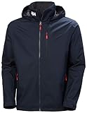 Helly Hansen Herren Crew Hooded Jacke, Marineblau, S
