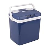 Vaiko® 32 L Kühlbox 12V 230V Camping Kühlschrank Thermoelektrische Warmhaltebox (Blau)