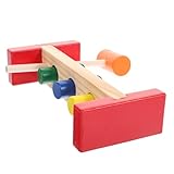 Supvox Holz Hammer Klopfbank mit Xylophon Montessori Lernspielzeug für Jahre zur Hand Auge...