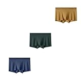 NLIADVY Modal-Boxershorts für Herren, nahtlos, kühl, atmungsaktiv, seidig (3PCS-e,XXXL)