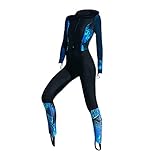 Dive Skin Ganzkörper-Stretch-Tauchanzug, Bademode, Surfen, Schnorcheln, Neoprenanzug, Größe M,...
