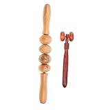 Healvian 2st Massagegerät Massage-tools Kopf Werkzeuge Manuelle Walze Muskelmassagestab...