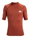 Quiksilver - Upf50 Ss S/SL Surf Tee für Männer - Henna - M
