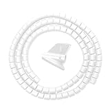 NRBMZYEN Kabelhülse, Kabelschutz, Kabel-Organizer, Management-Rohr, flexible Drahtwickelschnur,...