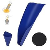 Forccord Flexibler Trichter und Ölablasspad, allgemeines wiederverwendbares Ölablasswerkzeug,...