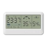 LUCKDANO Digitales Hygrometer, Elektronisches Temperatur- und Feuchtigkeitsmessgerät mit...
