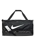 Nike, Brasilia 9.5, Durchschnittliche Trainingsbeutel, Schwarz/Schwarz/Weiß, 60Lt, Unisex...