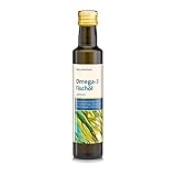 Sanct Bernhard Omega-3-Fischöl Lemon, zur Nahrungsergänzung, zu kalten Speisen, Inhalt 250 ml