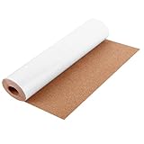 Oungy Korktafel Korkrolle, 3 m Korkplatte Selbstklebend, 1mm Dicke Korkboden, 300x40 cm Kork...