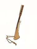 NAUTICALMANIA Nebelhorn, Messing, glänzend, handgefertigt, 14,5 x 4,5 x 3 cm, Bootshorn, Signalhorn...