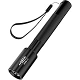 ANSMANN LED Taschenlampe in schwarz T150, Outdoor Leuchte mit hocheffizientem Reflektorsystem, 150...