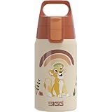 Sigg - Edelstahl Trinkflasche Kinder - Shield One Disney Lion King - Für Kohlensäurehaltige...