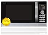 Sharp R843INW 4-in-1 Mikrowelle mit Heißluft, Grill und Konvektion/ 25 L/ 800 W/ 1000 W...