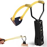 Vaktop Steinschleuder, Zwille Slingshot Katapult, Steinschleuder Kinder Erwachsene für Outdoor...
