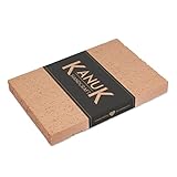 Schamottplatte 300 x 200 x 30 mm - rötliche Farbe - Lebensmittelecht - Schamottsteine -...