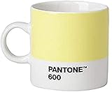 Pantone Espressotasse, Porzellan, Light Yellow 600, 6.1 x 6.1 x 8.2 cm