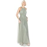 Anaya with Love Damen Ladies Maxi Dress Women Halter Neck Long Sleeveless with Belt A Line Evening...