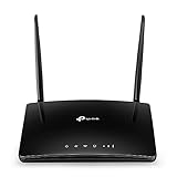 TP-Link TL-MR6400 LTE Router, 4G Router unterstützt SIM Karten, 4G Cat4 bis zu 150 Mbit/s, WLAN...