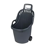 Gartentrolley HELPY mit 50 Liter Nutzvolumen, belastbar bis max. 60 kg. Räder auf Metallachse. In...