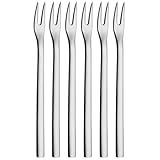 WMF Nuova Bowlegabel Set 6-teilig, Picker 12,5 cm, Cromargan Edelstahl poliert,...